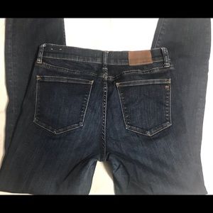 MADEWELL Skinny Dark Wash Jeans